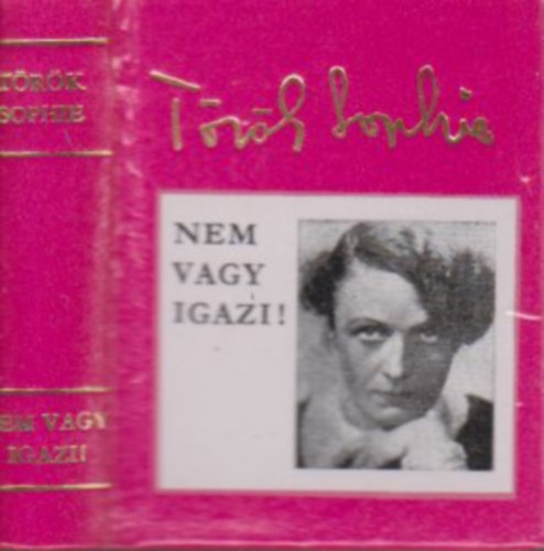 Török Sophie - Nem vagy igazi! (minikönyv)