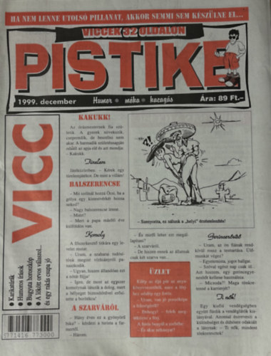 Pistike 1999. december