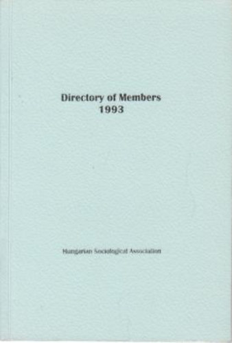 Directory of Members 1993