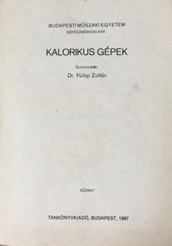 Kalorikus gpek (kzirat)