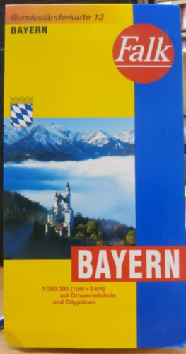Bayern - Bundeslanderkarte 12 1:300.000 (1 cm = 3 km)