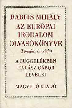 Az eur�pai irodalom olvas�k�nyve