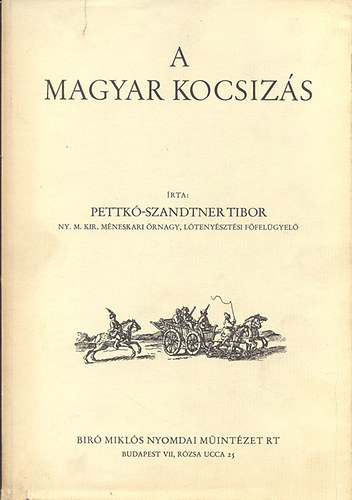 A magyar kocsizs (reprint)