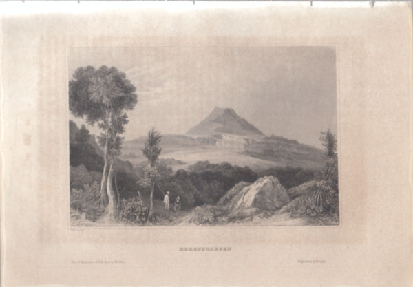 Hohenstaufen (hegy, Nmetorszg, Eurpa) (16x23,5 cm lapmret eredeti aclmetszet, 1856-bl)