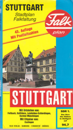 Stuttgart Stadtplan Falkfaltung