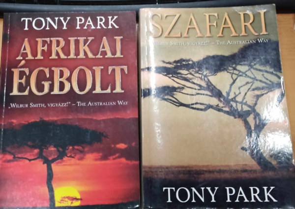 2 db Tony Park: Afrikai gbolt + Szafari
