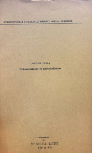 Drmatrtnet s Nacionalizmus (Klnlenyomat)