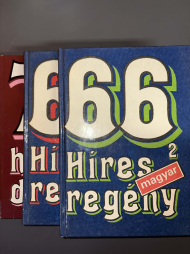 66 h�res magyar reg�ny 1-2. + 77 h�res dr�ma (3 k�tet)