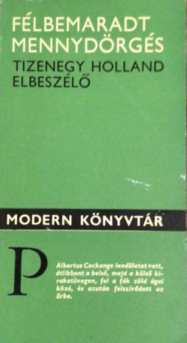 Flbemaradt mennydrgs (Tizenegy holland elbeszl)