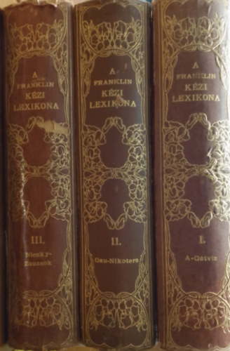 A Franklin k�zi lexikona I-III.