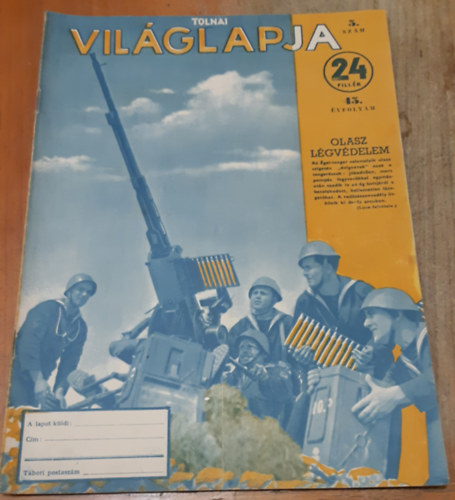 Tolnai Vil�glapja 45. �vfolyam 5. sz�m