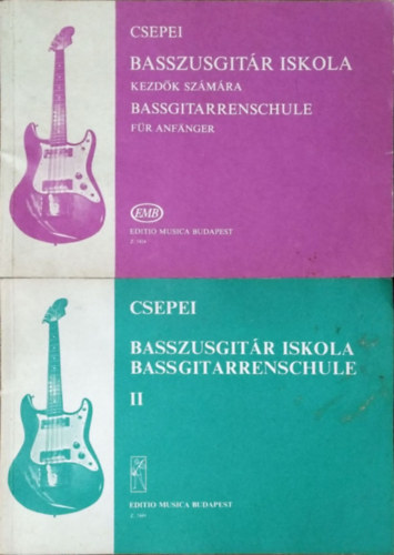 Basszusgitr iskola kezdk szmra + Basszusgitr iskola II.