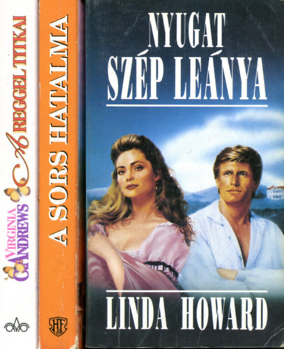 Virginia C. Andrews - Linda Howard - Linda Andersen - Romantikus knyvcsomag - 3 db