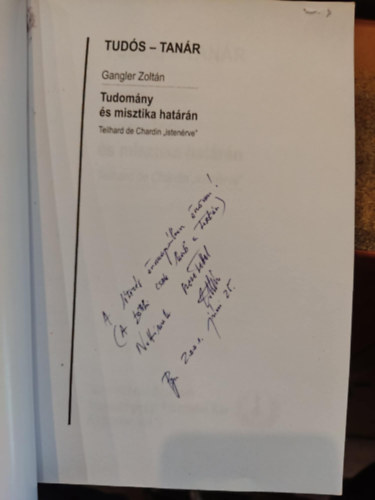 Tudomny s misztika hatrn - Teilhard de Chardin "istenrve"
