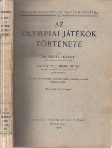 Az olympiai jtkok trtnete (I. kiads)