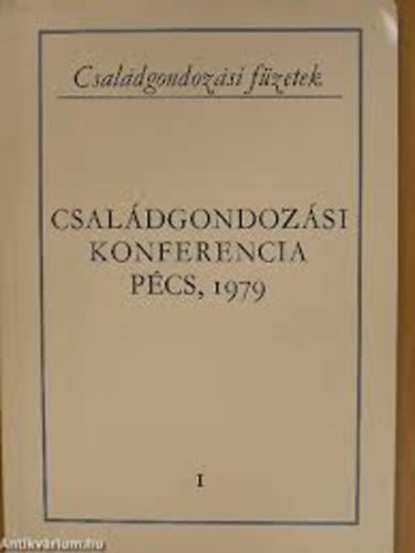 Csaldgondozsi konferencia Pcs, 1979. mjus 9-10.