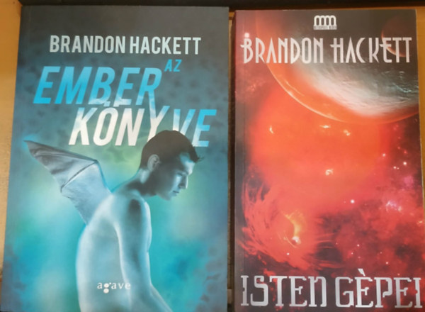 2 db Brandon Hackett: Az ember k�nyve + Isten g�pei