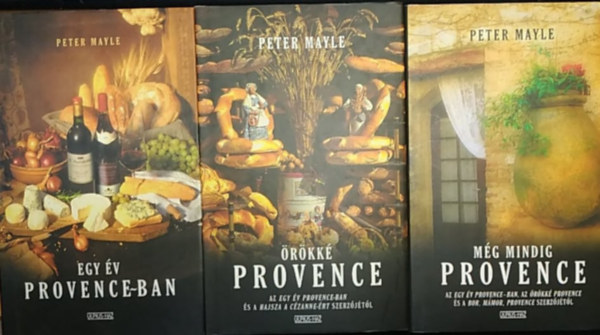Egy v Provence-ban + rkk Provence + Mg mindig Provence (3 ktet)