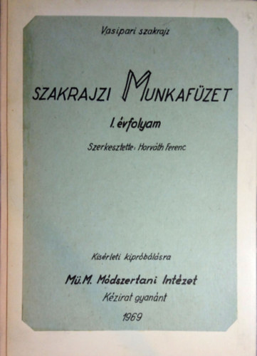 Szakrajzi munkafzet I. vfolyam