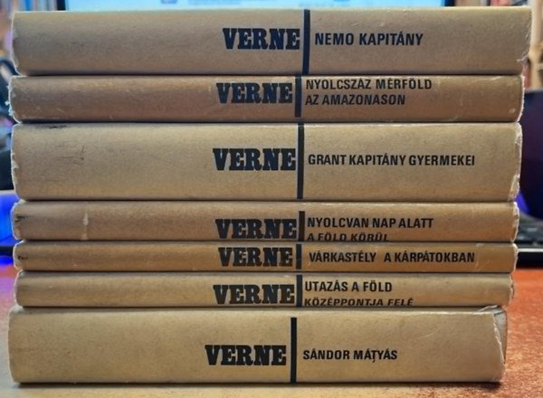 Verne knyvcsomag (7 ktet)