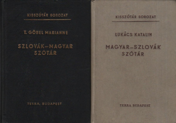 Szlov�k-magyar �s magyar-szlov�k sz�t�r I-II.