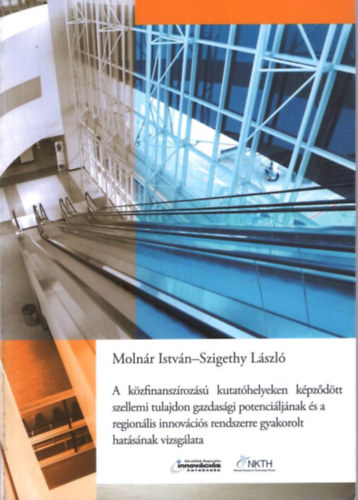 Szigethy Lszl Molnr Istvn - A kzfinanszrozs kutathelyeken kpzdtt szellemi tulajdon gazdasgi potenciljnak s a regionlis innovcis rendszerre gyakorolt hatsnak vizsglata