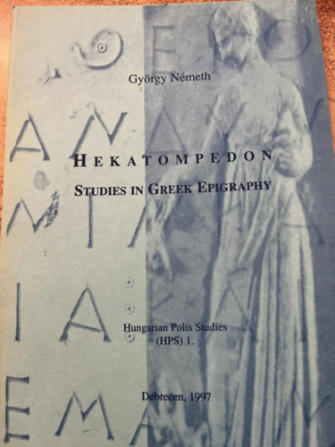 Hekatompedon studies in greek epigraphy