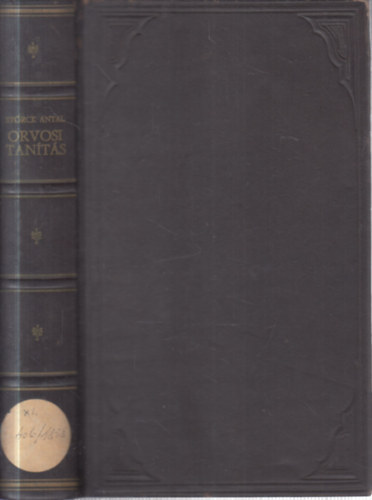 Orvosi tan�t�s (Sz�mozott, reprint)
