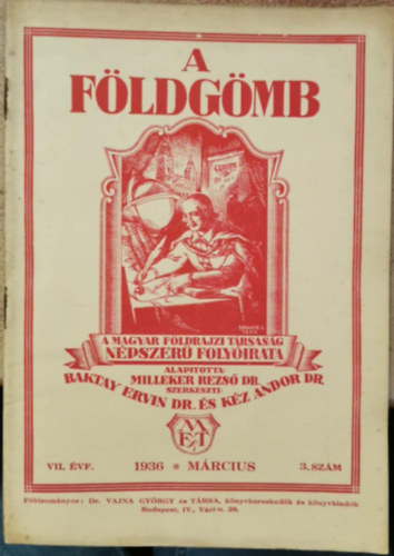 A Fldgmb (A Magyar Fldrajzi Trsasg folyirata) 1936/3