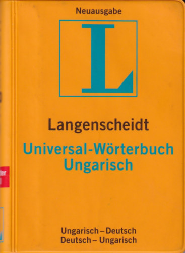 Langenscheidt Universal-W�rterbuch - Ungarisch
