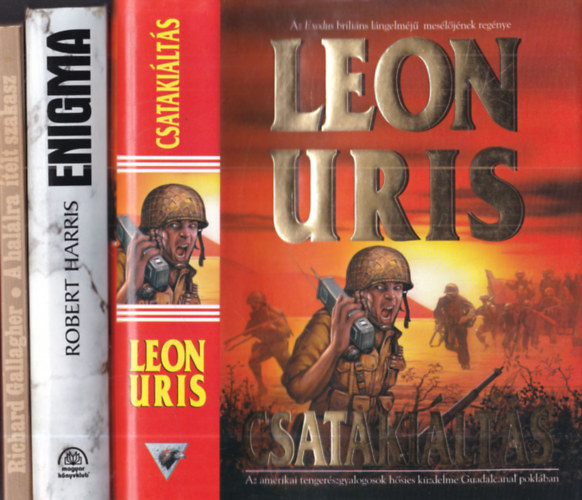 3 db. h�bor�s reg�ny: Csataki�lt�s + Enigma + A hal�lra �t�lt szakasz