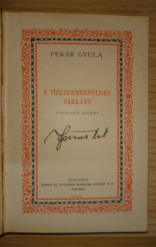 A t�zezerm�rf�ldes s�rk�ny