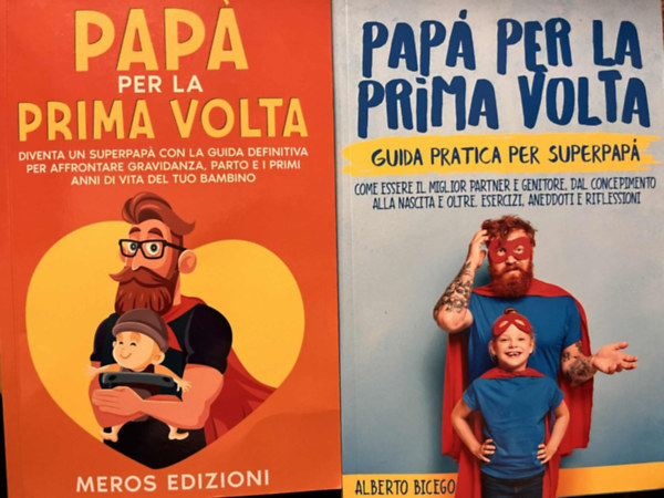 pap� per la prima volta ( 2 db k�nyv )