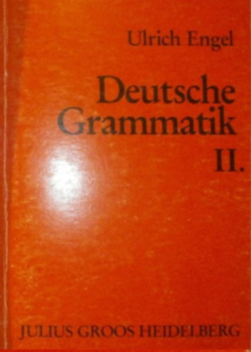 Deutsche Grammatik II.