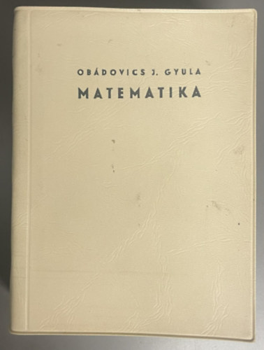 Matematika (Kilencedik kiad�s - 450 �br�val)