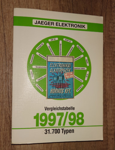 Jaeger Elektronik - Vergleiichstbelle 1997/98 - 31.700 Typen