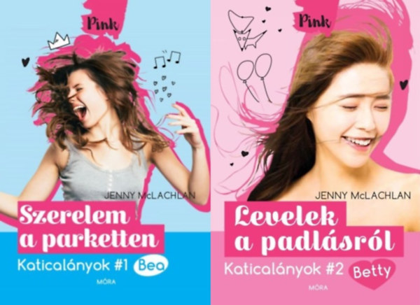 Jenny McLachlan - 2 ktet: Katicalnyok 1-2. (Szerelem a parketten + Levelek a padlsrl)