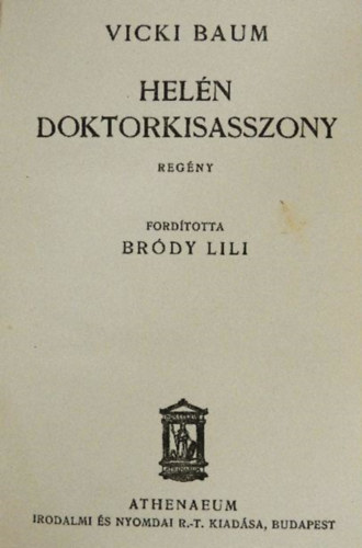 Heln doktorkisasszony