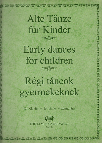 szerk: Fantn-Herndi-Komjthy-Mth - Rgi tncok gyermekeknek zongorra