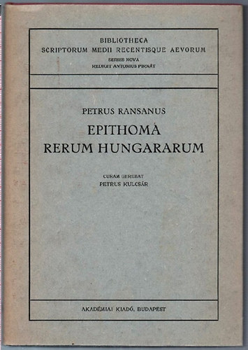 Epithoma rerum hungararum