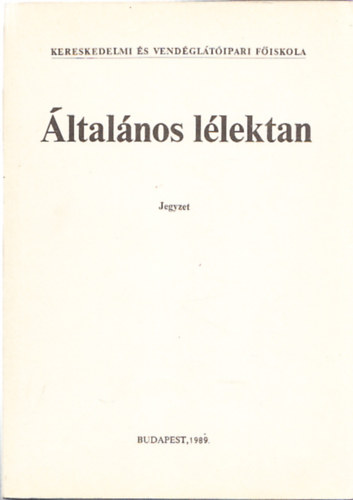 ltalnos llektan (Jegyzet)