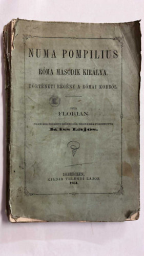 Florian - NUMA POMPILIUS Róma második királya