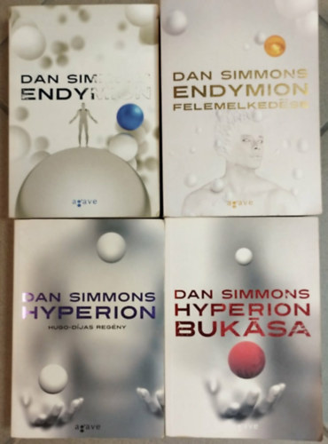 4db Simmons  k�nyv:Hyperion,Hiperion felemelked�se,Hiperion buk�sa,Endymion