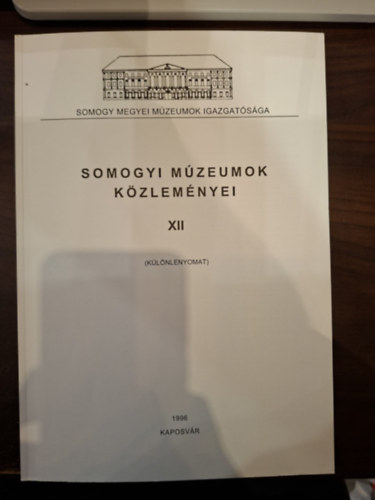 Somogyi M�zeumok K�zlem�nyei XII. (K�l�nlenyomat): Hagyom�nyok �s �j�t�sok a paraszti t�pl�lkoz�sban Somogyban (1880-1920), Bal�zs J�nos m�v�szete,