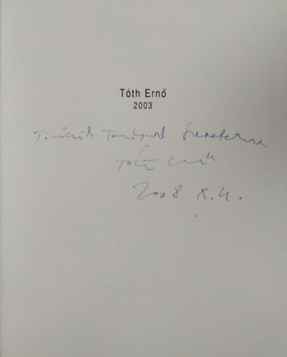 Paul Molnr - Tth Ern 2003 magyar-angol-nmet