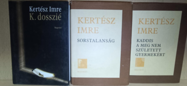 Kertsz Imre knyvcsomag