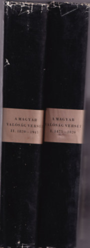 A magyar val�s�g versei 1475-1945 I-II.