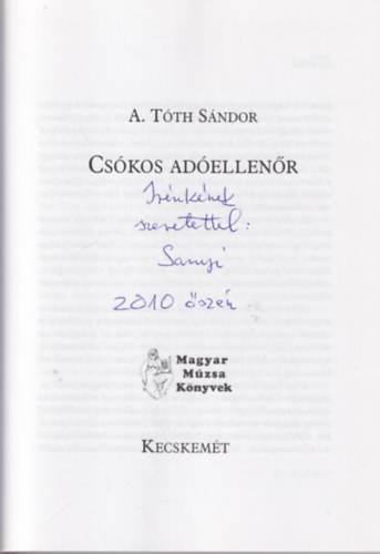 Cskos adellenr - dediklt