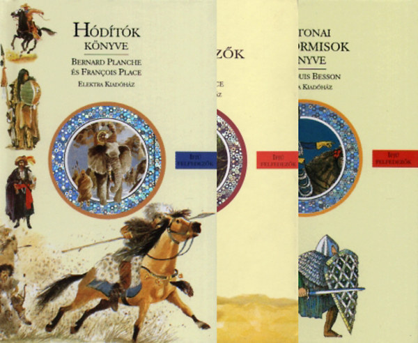 Ifj� felfedez�k sorozat (3 db) - H�d�t�k k�nyve - Felfedez�k k�nyve - Katonai uniformisok k�nyve