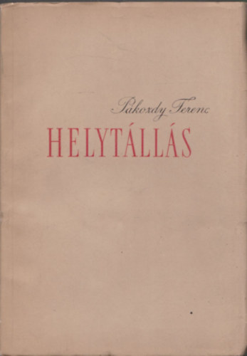 Helyt�ll�s - DEDIK�LT!